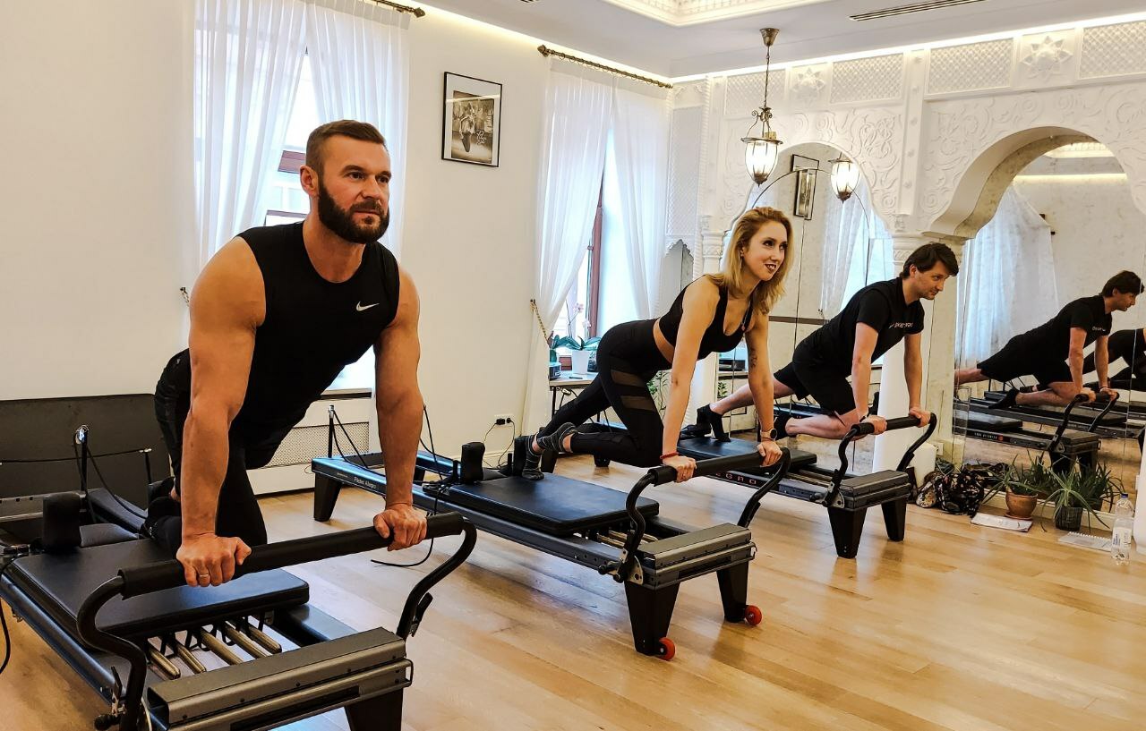 Тренировка на реформере в группе до 3х человек&nbsp;